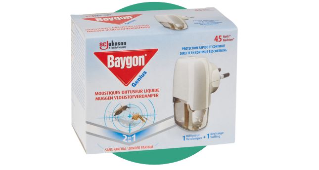 Baygon genius muggen vloeistofverdamper